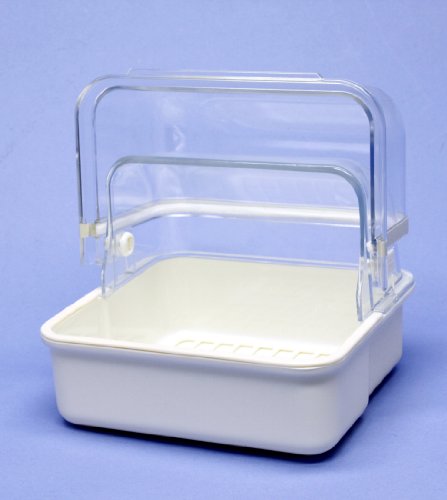 蝶プラ工業 フードケース メロディー18型 ホワイト 111168