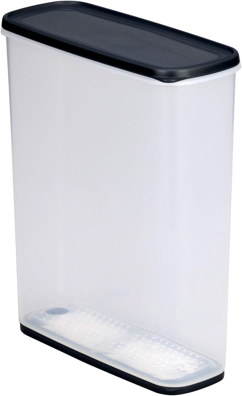 イノマタ化学 Inomata-K クリアブラック 乾物ストッカー 6.0 日本製 1216