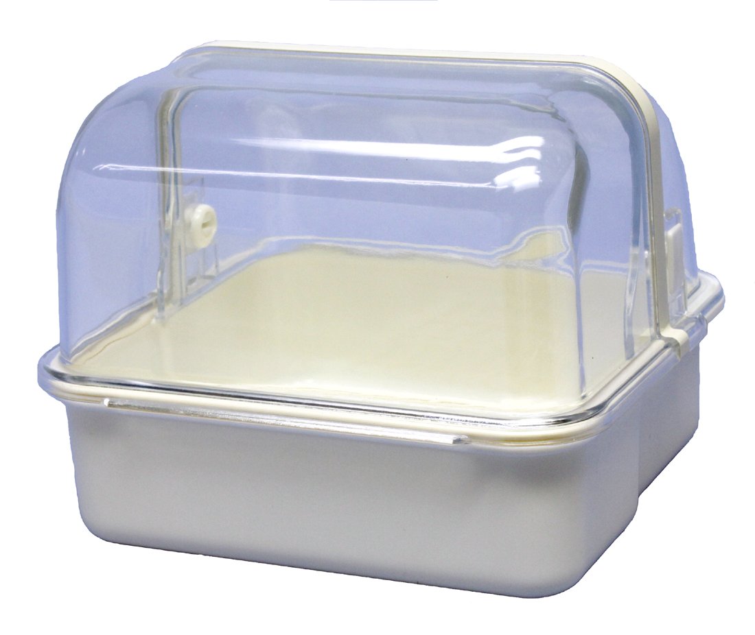 蝶プラ工業 フードケース メロディー18型 ホワイト 111168